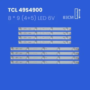 بک لایت تلویزیون تی سی ال مدل 49S4900 / 49D2900