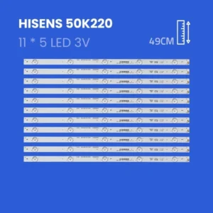 بک لایت تلویزیون هایسنس مدل 50K220