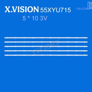 بک لایت تلویزیون ایکس ویژن مدل 55XYU715