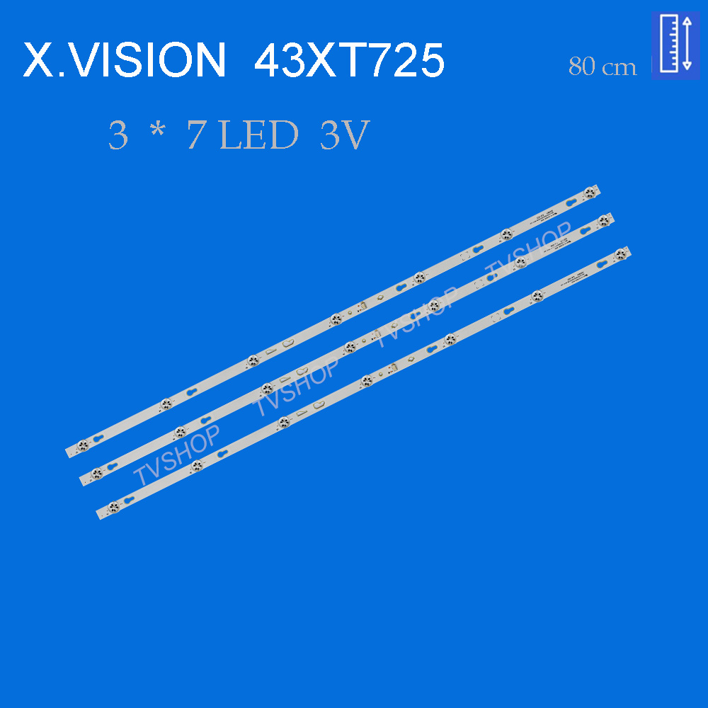 بک لایت تلویزیون ایکس ویژن 43XT725