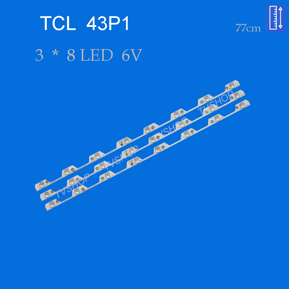 بک لایت تلویزیون تی سی ال 43P1