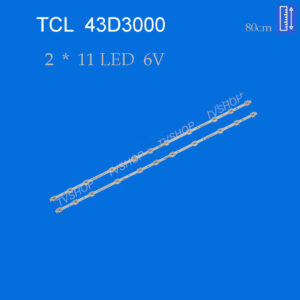 بک لایت تلویزیون تی سی ال مدل 43D3000