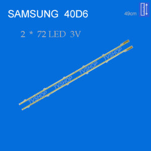 بک لایت تلویزیون سامسونگ مدل 40D سری 6