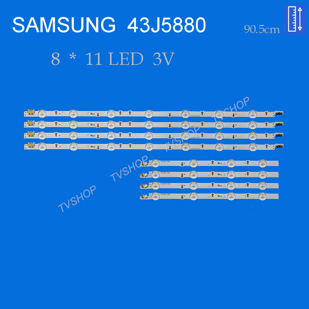 بک لایت تلویزیون مدل 43J5880 سامسونگ