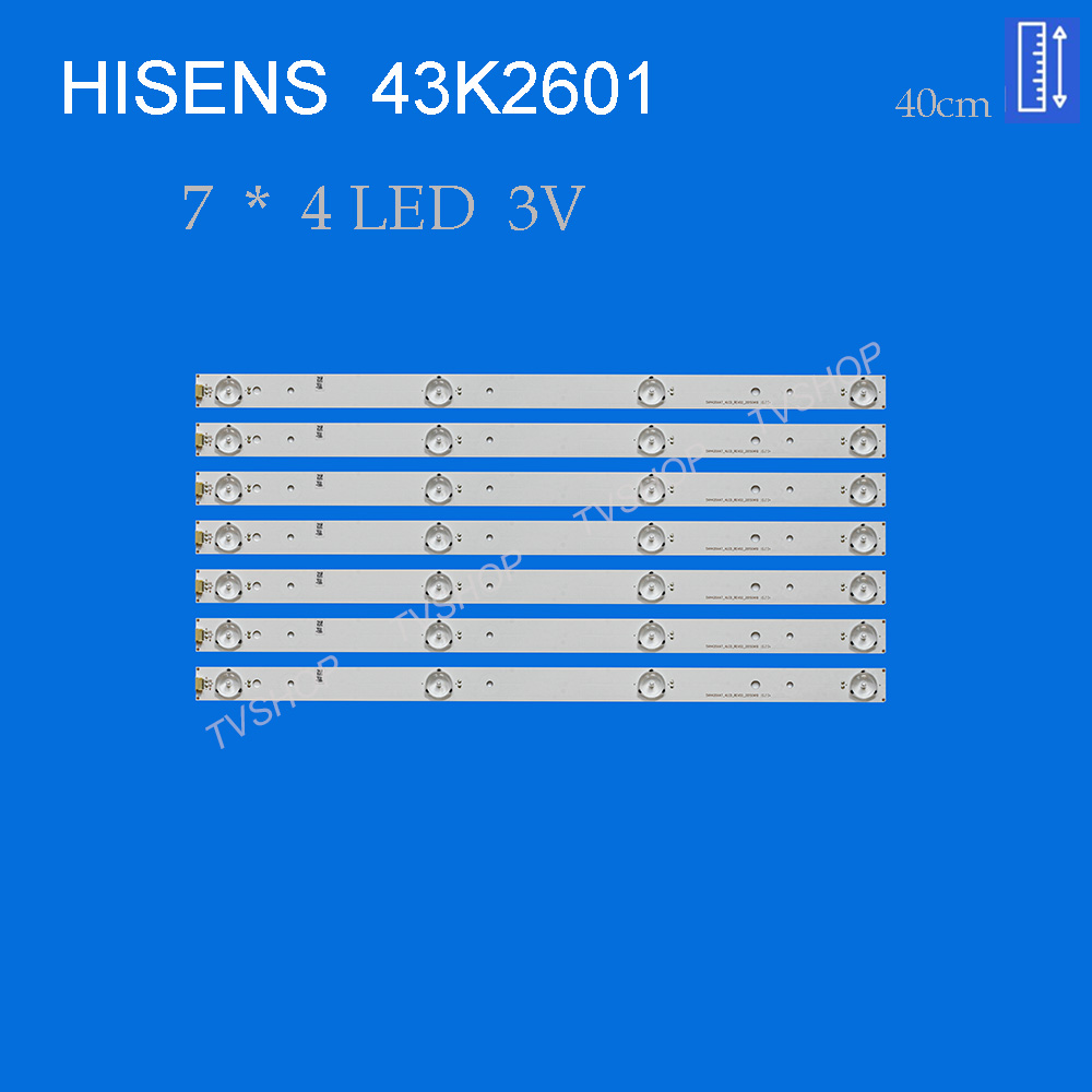 بک لایت تلویزیون هایسنس مدل 43K2601
