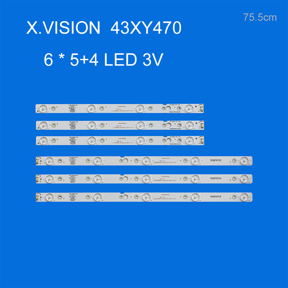 بکلایت تلویزیون ایکس ویژن 43XY410