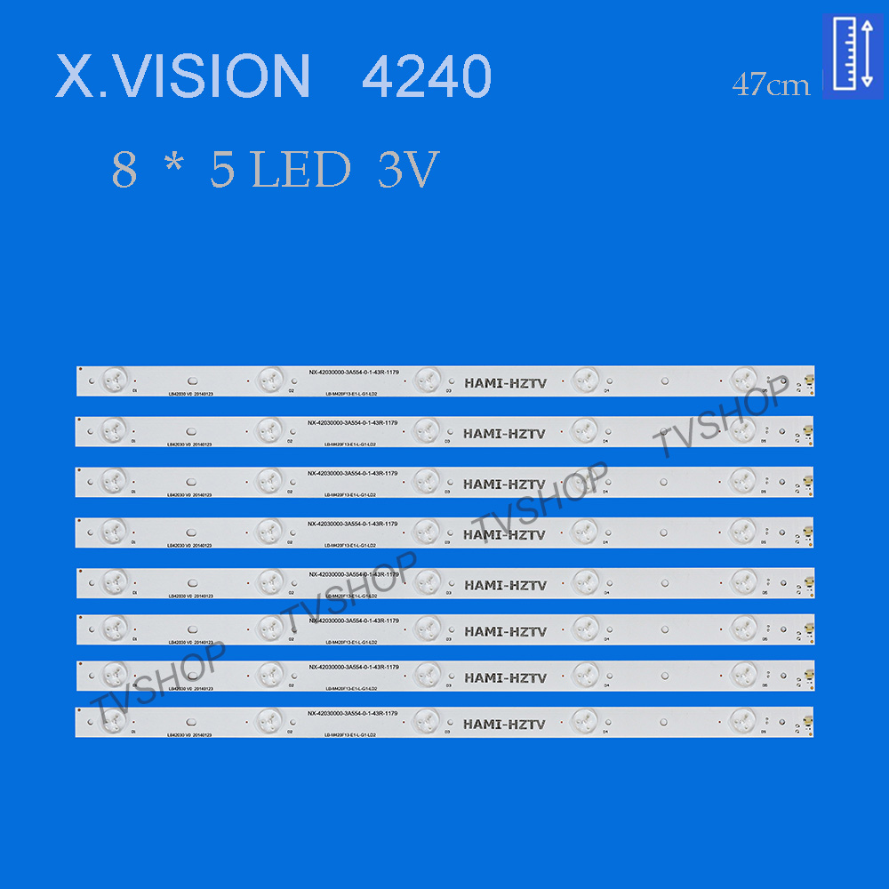 بکلایت تلویزیون ایکس ویژن مدل XC4240