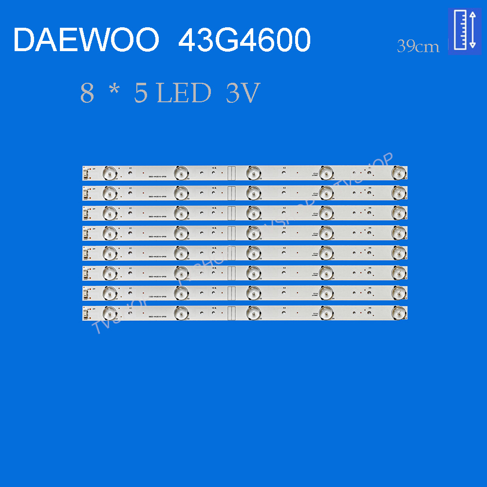 بکلایت تلویزیون دوو مدل 43G4600