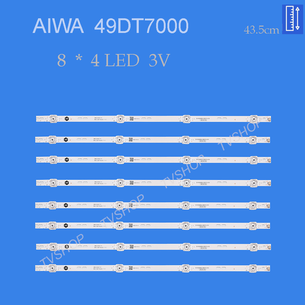 بک لایت تلویزیون آیوا مدل 49DT7000