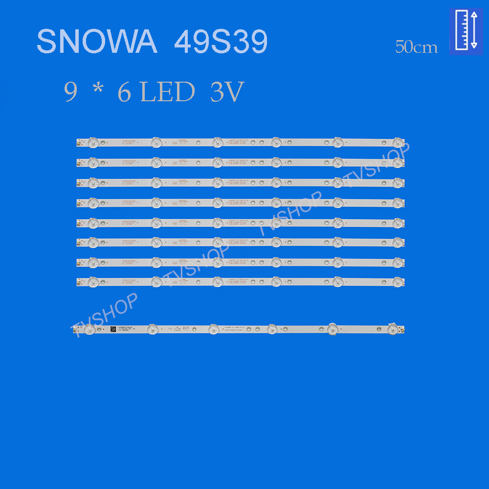 بک لایت تلویزیون اسنوا مدل 49S39