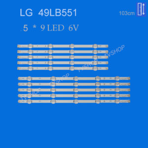 بک لایت تلویزیون ال جی مدل 49LB551