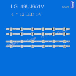 بک لایت تلویزیون ال جی مدل 49UJ651V
