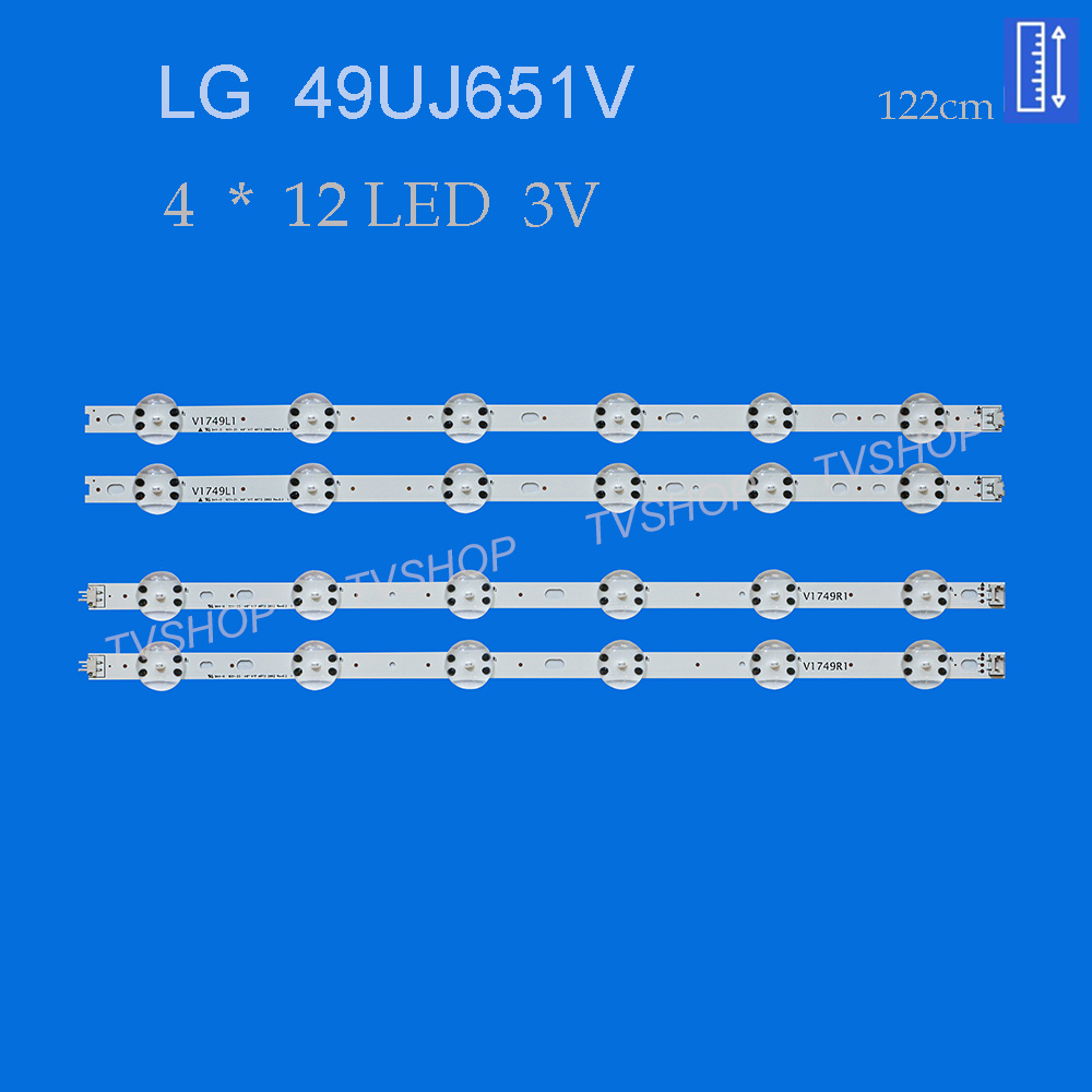 بک لایت تلویزیون ال جی مدل 49UJ651V