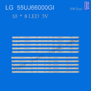 بک لایت تلویزیون ال جی مدل 55UJ66000