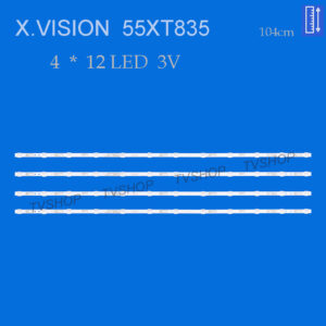 بک لایت تلویزیون ایکس ویژن مدل 55XTU835