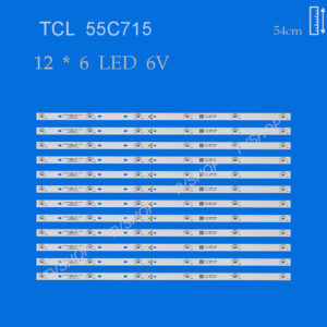 بک لایت تلویزیون تی سی ال 55C715