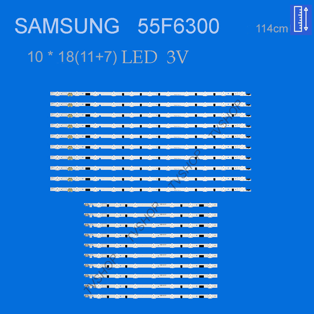 بک لایت تلویزیون سامسونگ مدل 55F6300