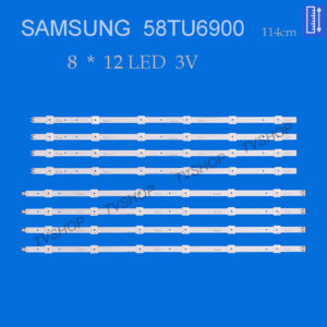 بک لایت تلویزیون سامسونگ مدل 58TU6900