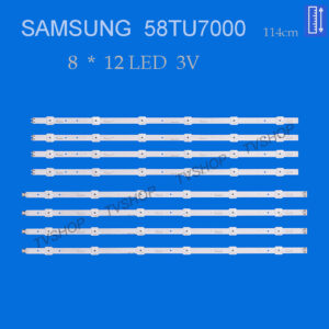 بک لایت تلویزیون سامسونگ مدل 58TU7000