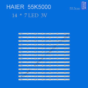 بک لایت تلویزیون هایر مدل 55K5500