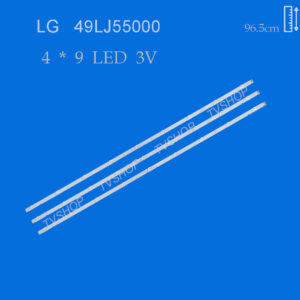 بکلایت تلویزیون ال جی مدل 49LJ55000