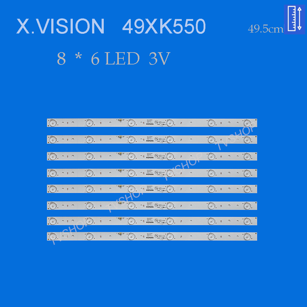 بکلایت تلویزیون ایکس ویژن مدل 49XK550
