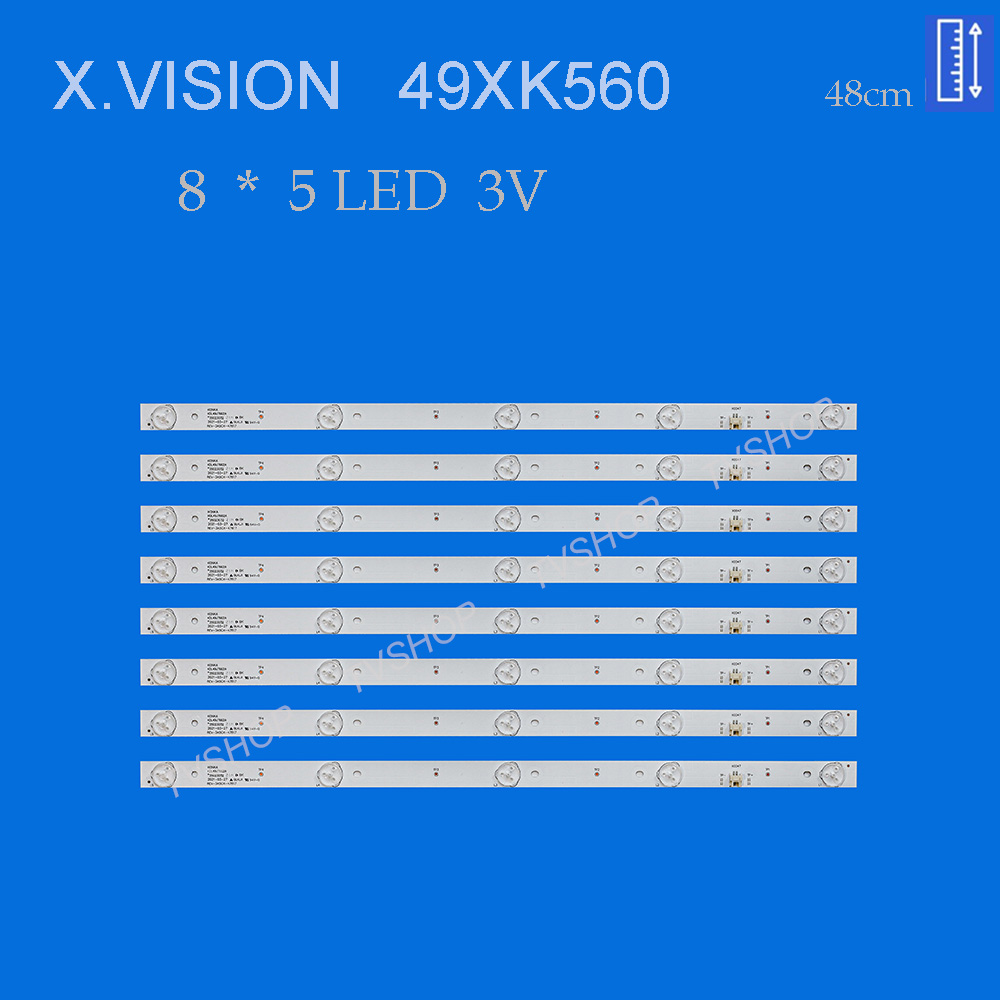 بکلایت تلویزیون ایکس ویژن مدل 49XK560