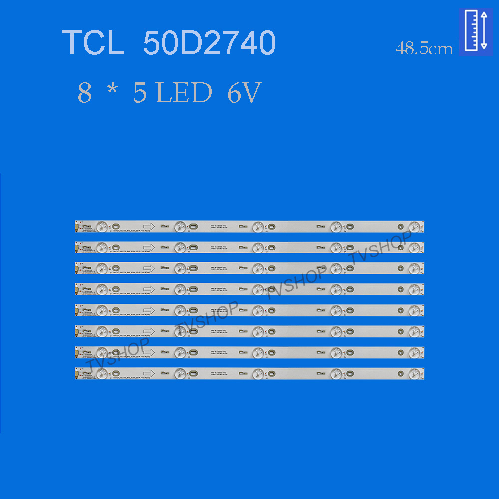 بکلایت تلویزیون تی سی ال 50D2740