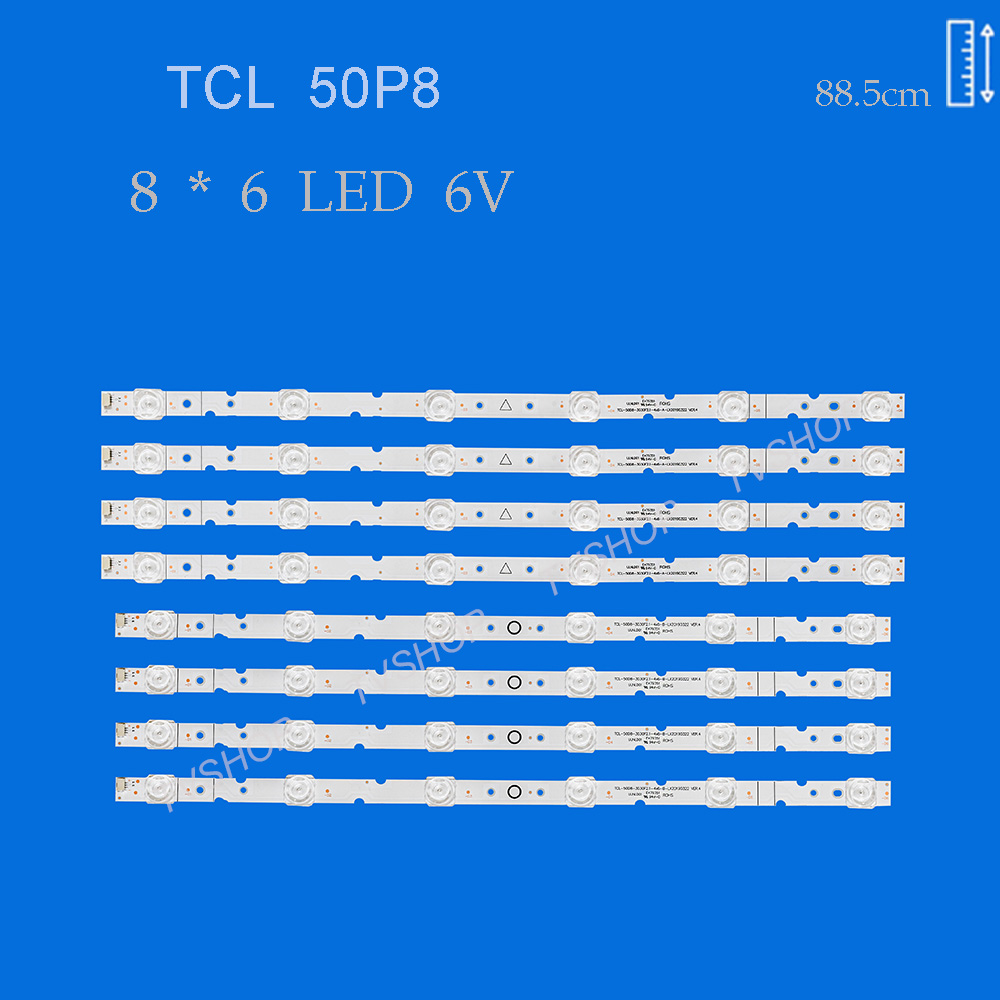 بکلایت تلویزیون تی سی ال 50P8