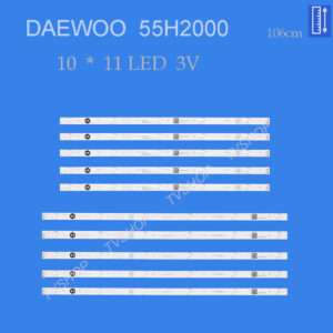 بکلایت تلویزیون دوو مدل 55H2000 - 55H2200
