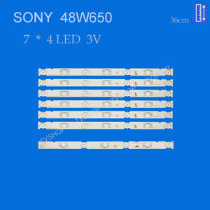 بکلایت تلویزیون سونی مدل 48W650