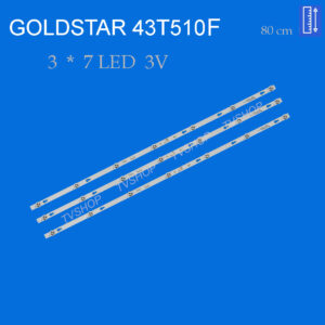 بک‌لایت تلویزیون گلد استار مدل 43T510F