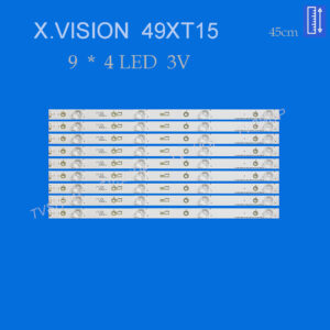 ک لایت تلویزیون ایکس ویژن مدل 49XT615