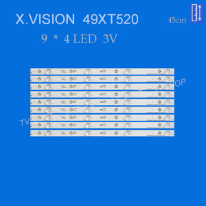 بک لایت تلویزیون ایکس ویژن مدل 49XT520