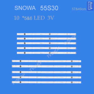 بک لایت تلویزیون اسنوا مدل 55S30