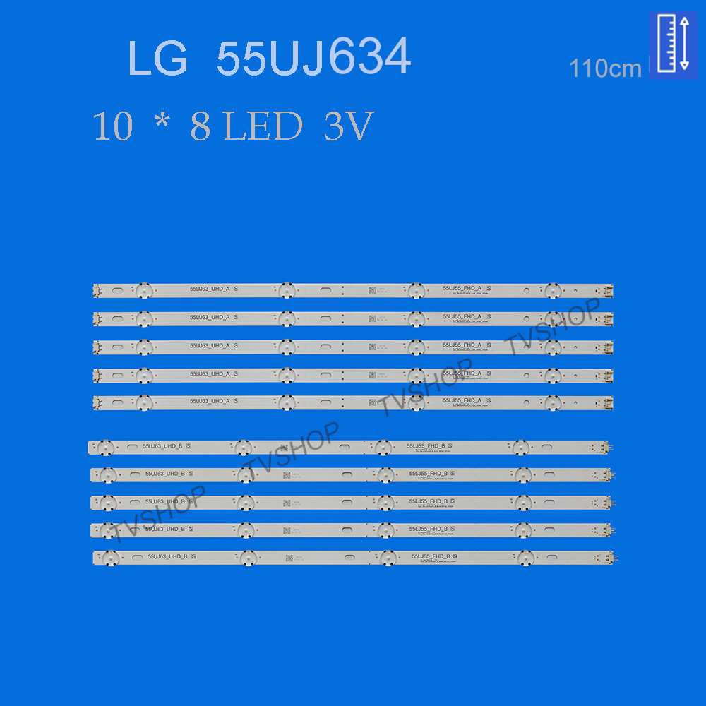 بک لایت تلویزیون ال جی مدل 55UJ634