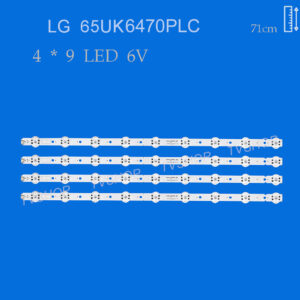بک لایت تلویزیون ال جی مدل 65UK6470PLC