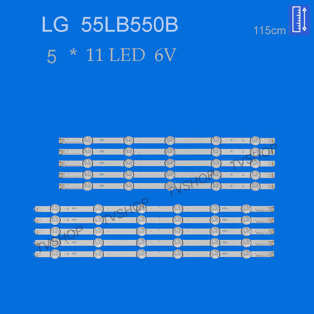 بک لایت تلویزیون ال جی مدل مدل 55LB550B