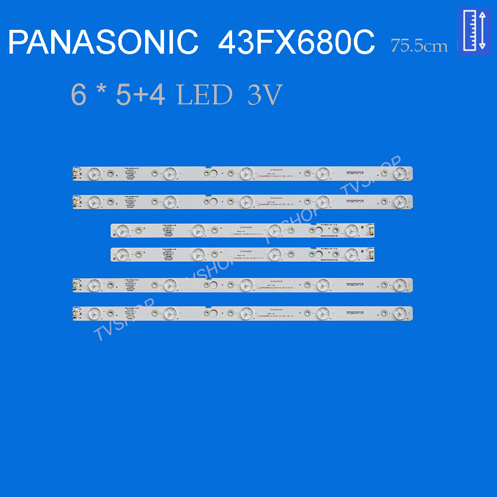 بک لایت تلویزیون پاناسونیک مدل 43FX680C