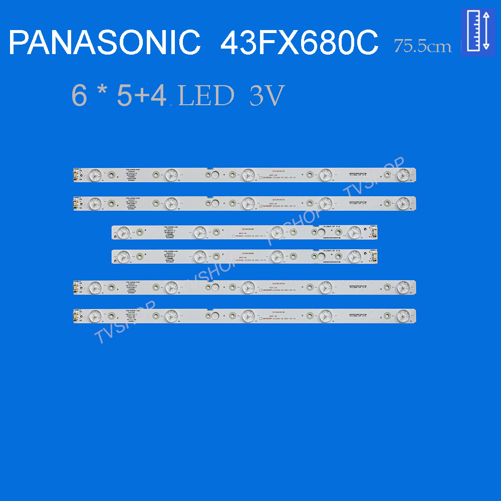 بک لایت تلویزیون پاناسونیک مدل 43FX680C