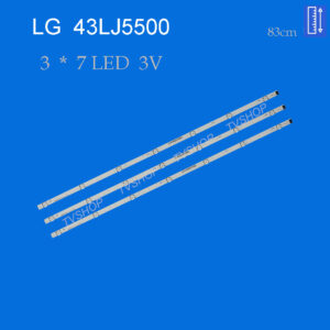بکلایت تلویزیون ال جی مدل 43LJ55000