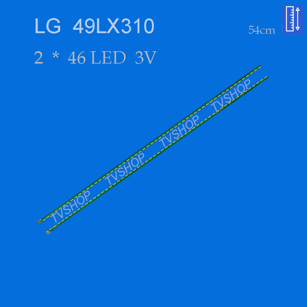 بکلایت تلویزیون ال جی مدل 49LX310