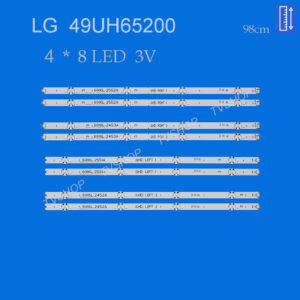 بکلایت تلویزیون ال جی مدل 49UH65200